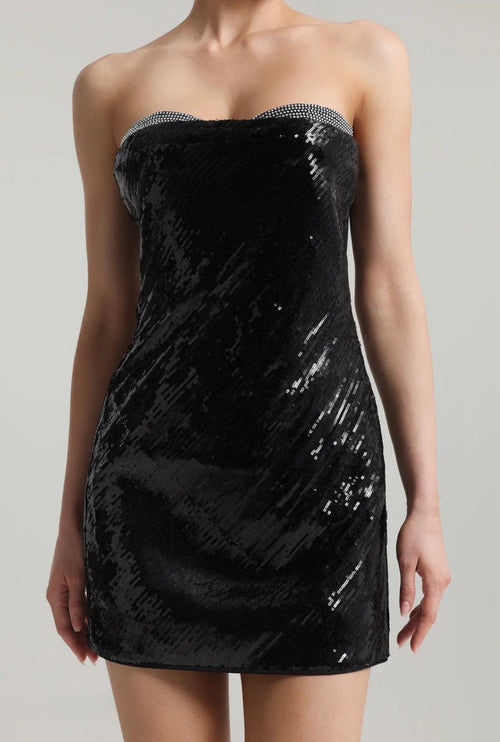VAKANA STRAPLESS DRESS