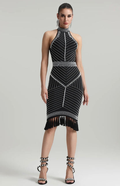 KAVA RHINESTONE DRESS