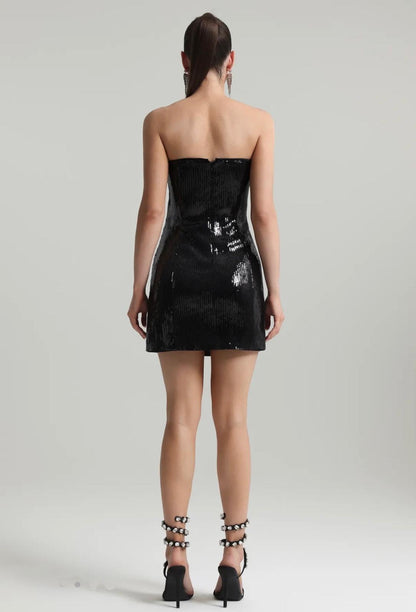 VAKANA STRAPLESS DRESS