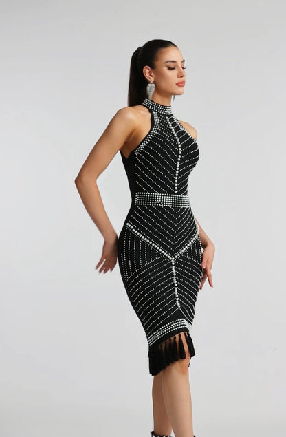 KAVA RHINESTONE DRESS