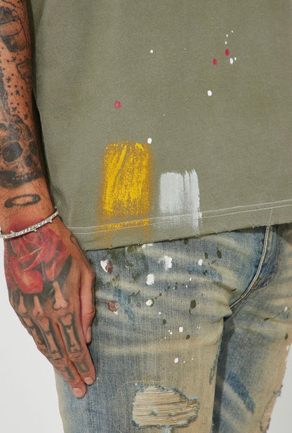 PAINT SPLATTER TEE